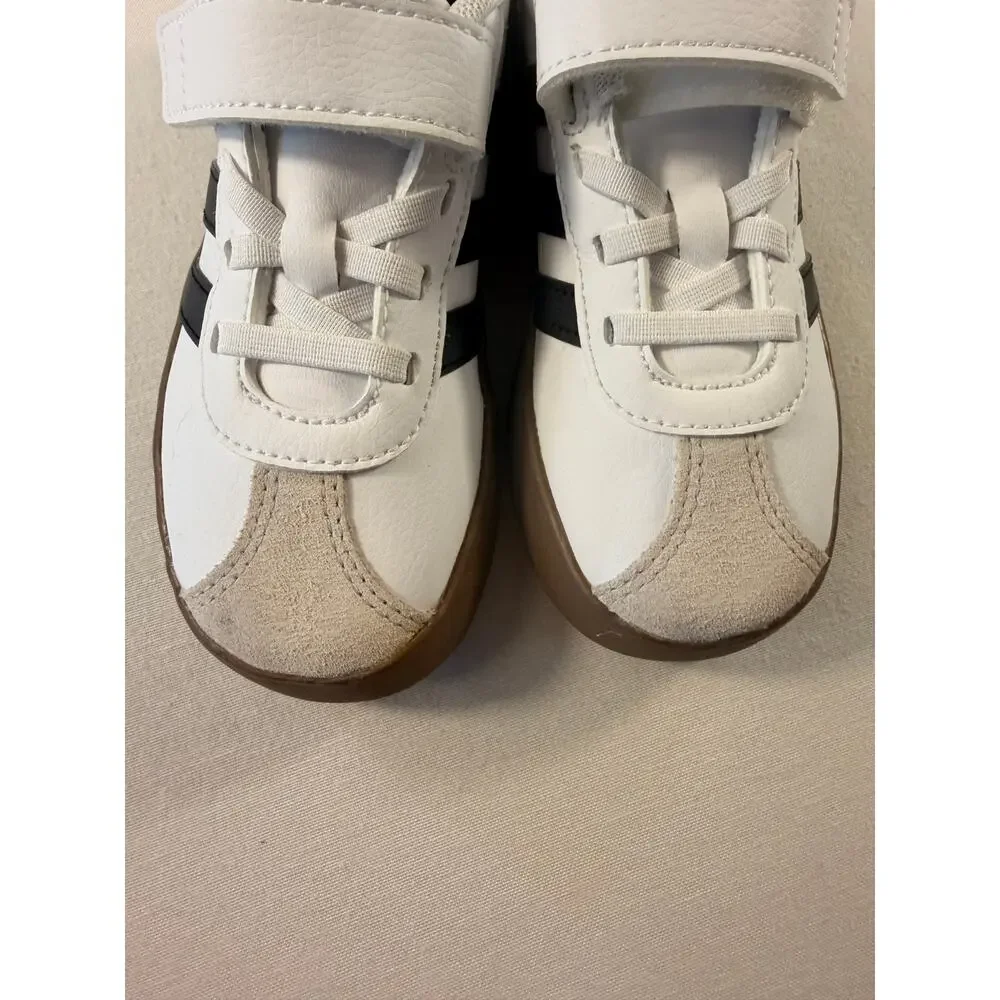 Adidas VL Court 3.0 Toddler Girls Sneakers White 11K NWOT